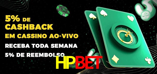 Promoções do cassino ao Vivo HPBET